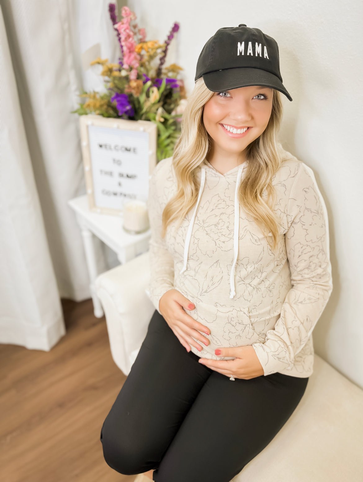 French Terry Hoodie - The Bump & Company LLC