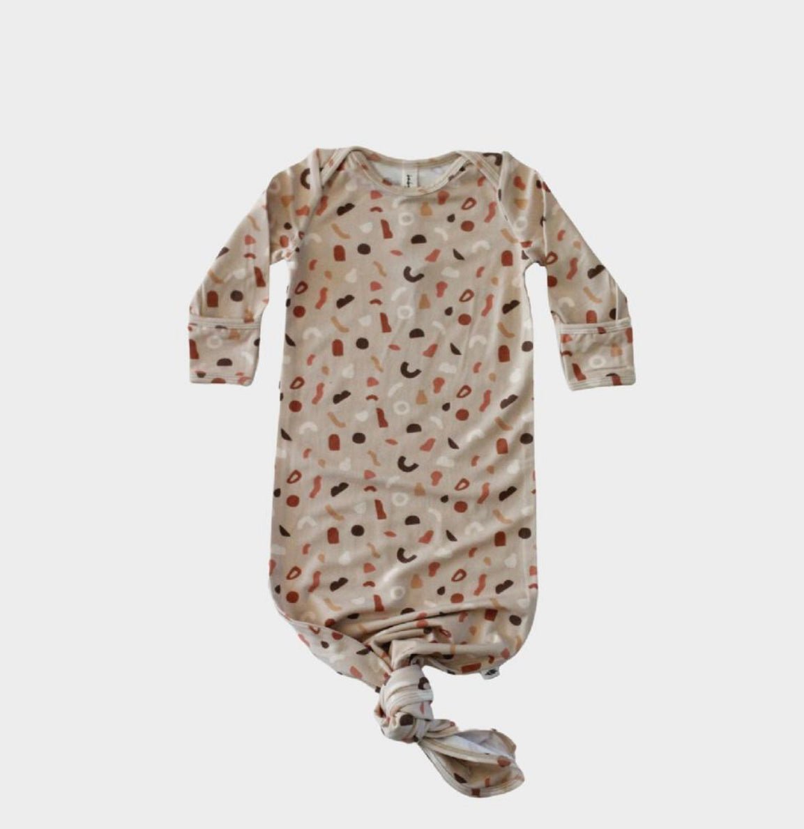 Abstract Shapes Knotted Onesie - The Bump & Company LLC