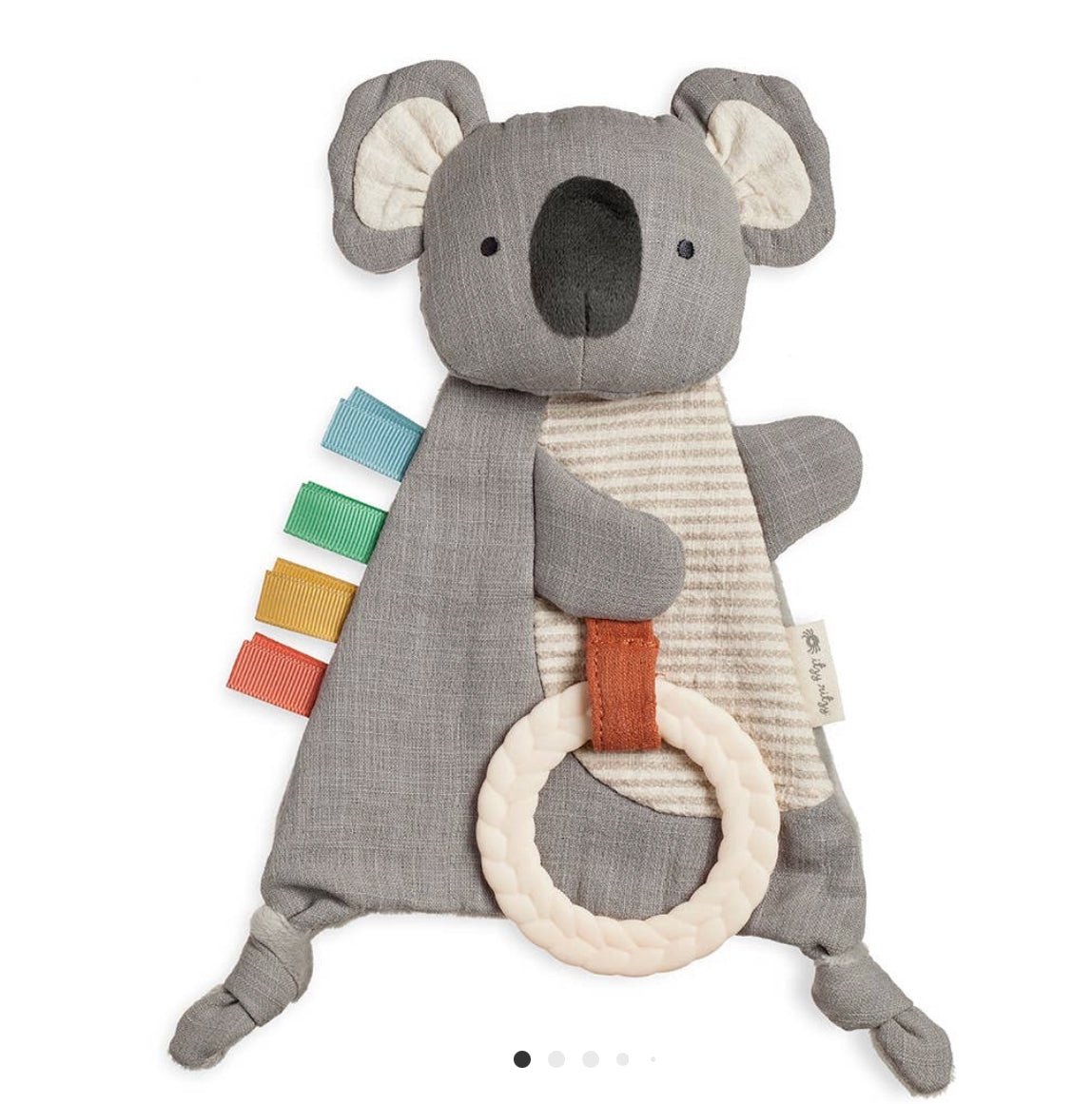 Bitty Crinkle Koala Sensory Toy with Teether - The Bump & Company LLC