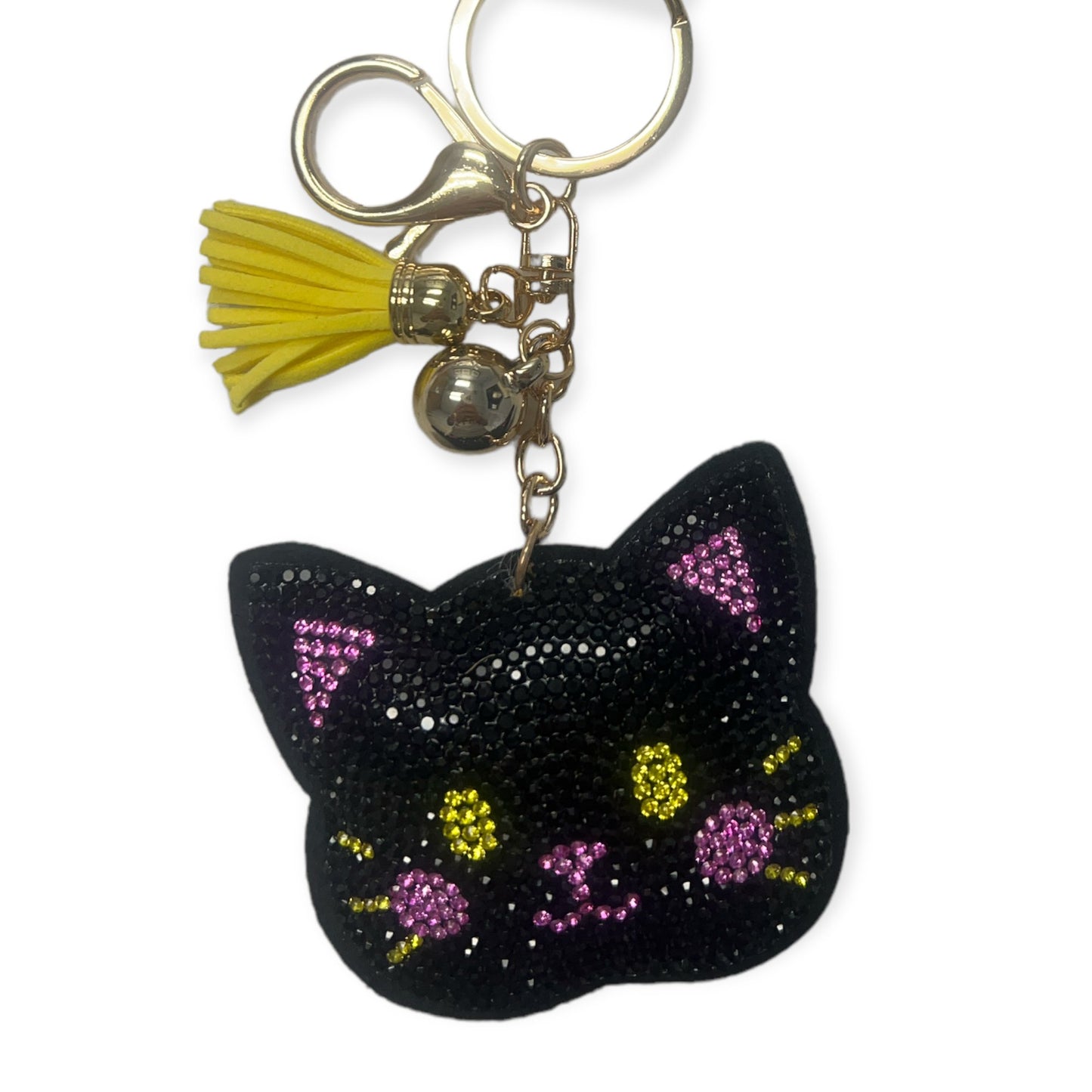 Black Cat Plush Keychain - The Bump & Company LLC