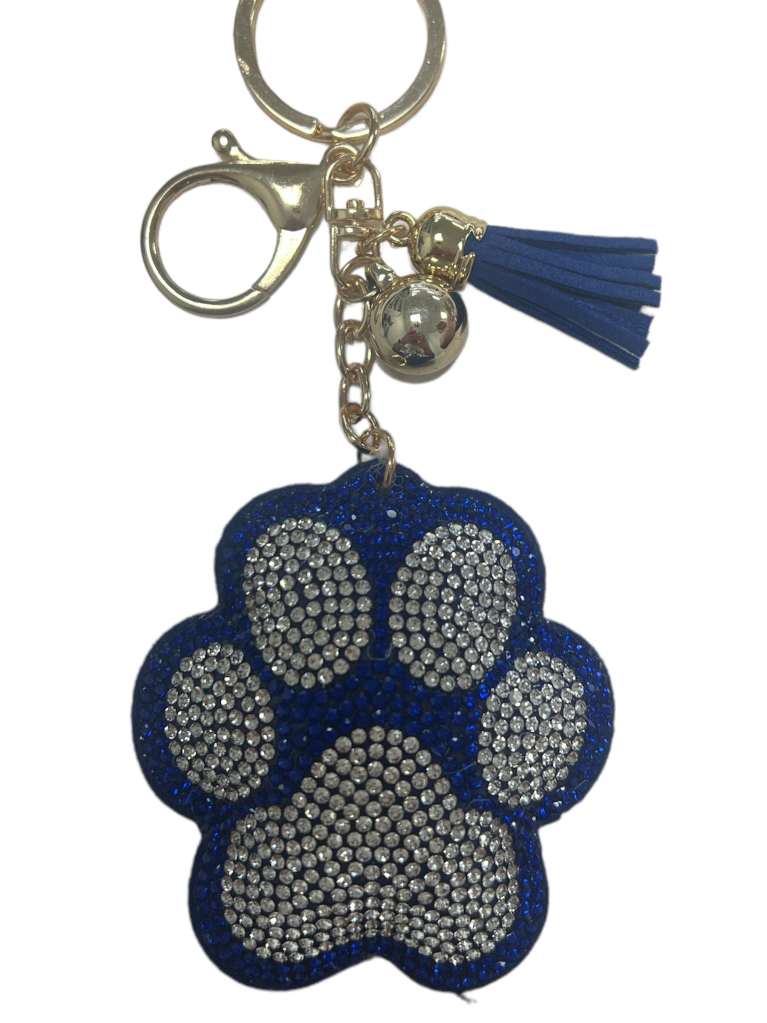 Blue Paw Plush Keychain - The Bump & Company LLC