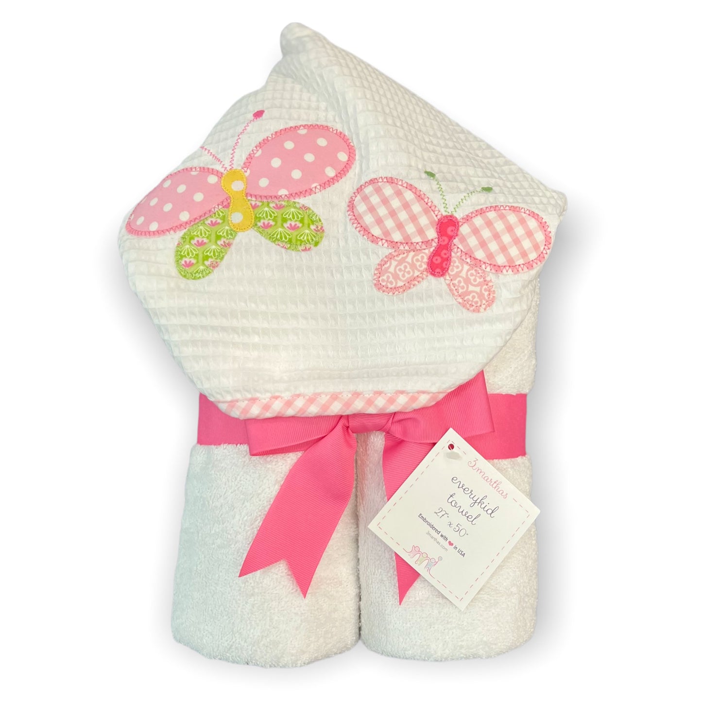 Butterfly Hooded Towel - The Bump & Company LLC
