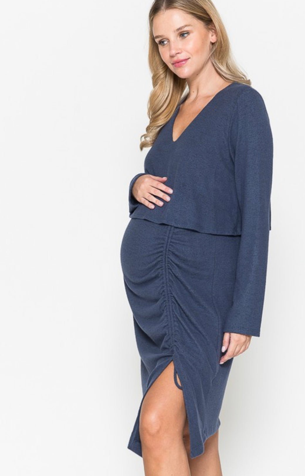 Denim Dress - The Bump & Company LLC