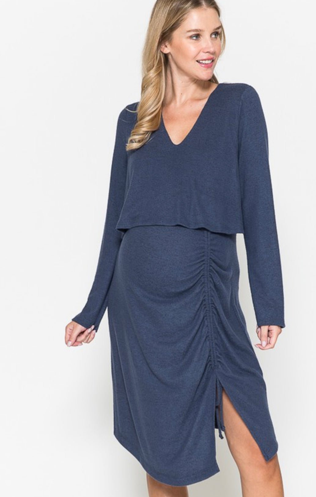 Denim Dress - The Bump & Company LLC