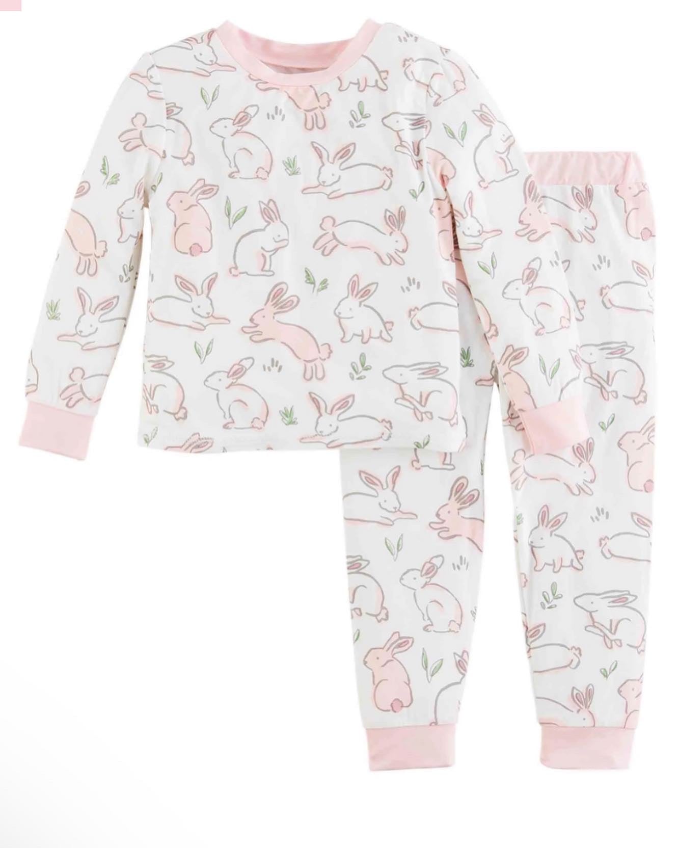 Easter 2 Piece Pajamas Pink - The Bump & Company LLC