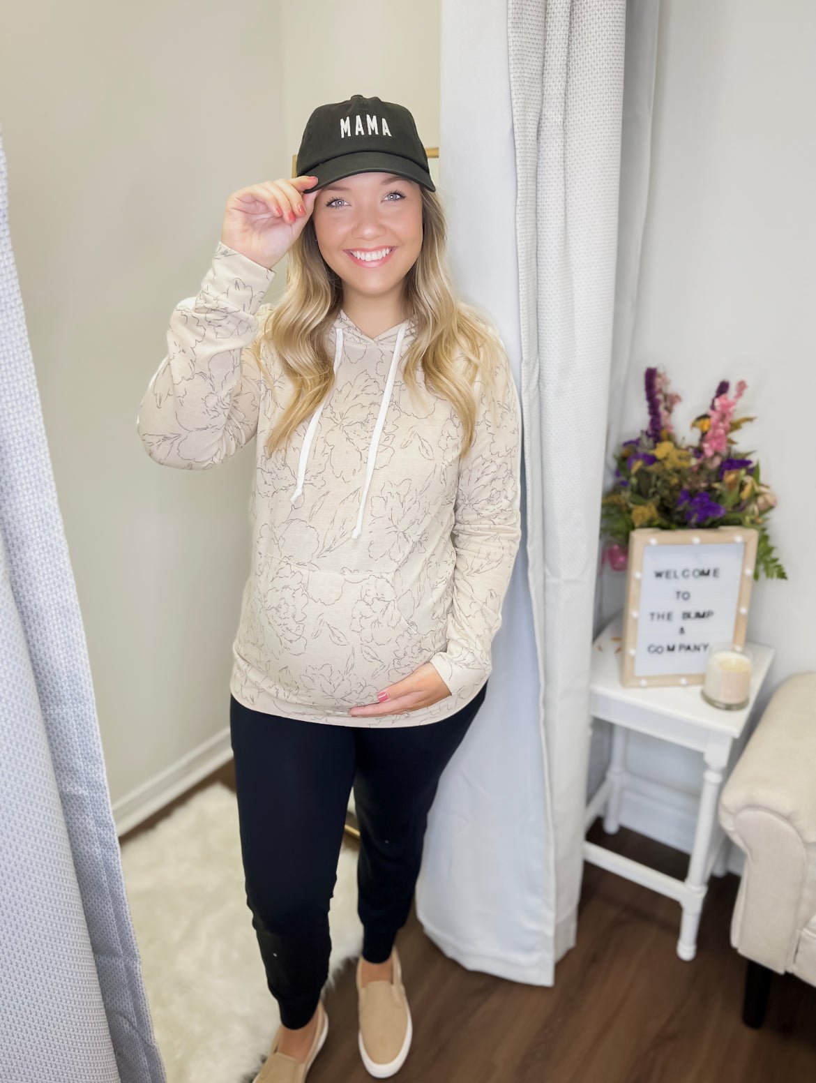 French Terry Hoodie - The Bump & Company LLC