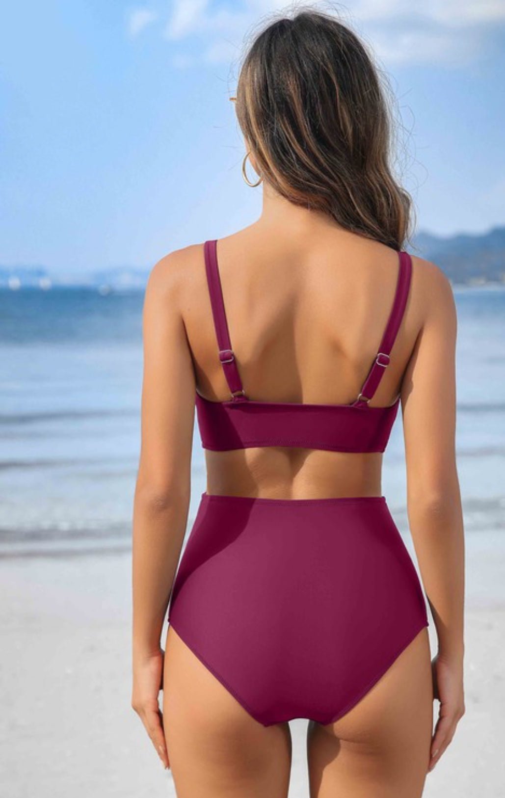 Fuschia 2 Piece Swimsuit - The Bump & Company LLC