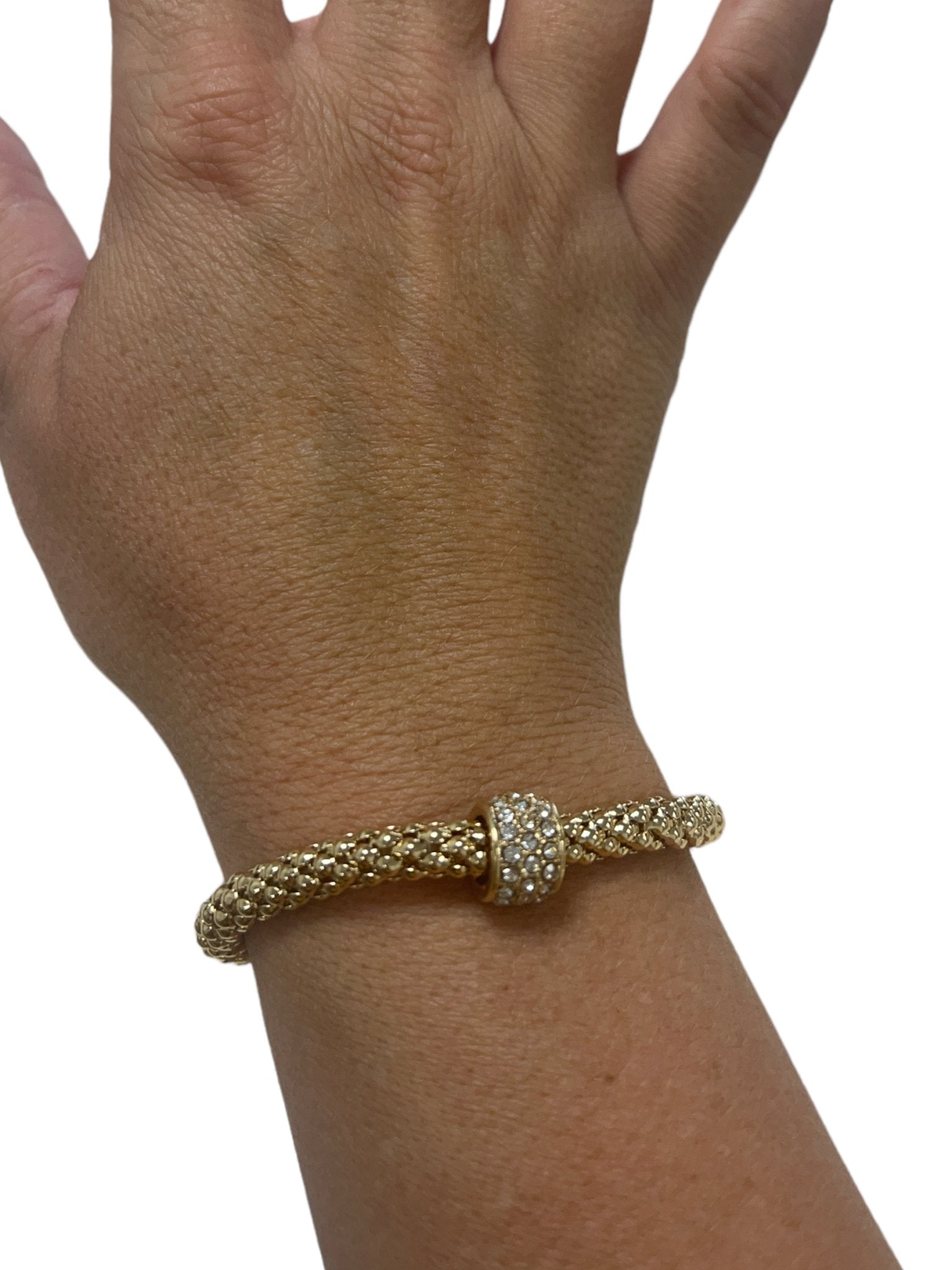 Gold Slip On Bracelet - The Bump & Company LLC
