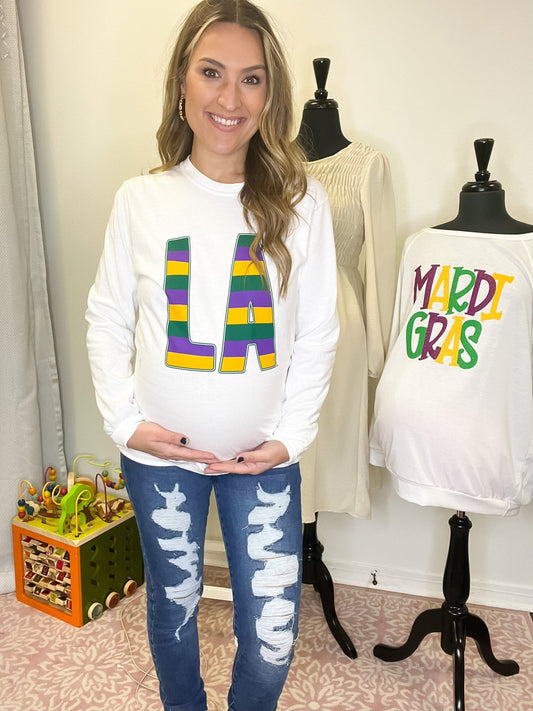 LA Mardi Gras Shirt - The Bump & Company LLC