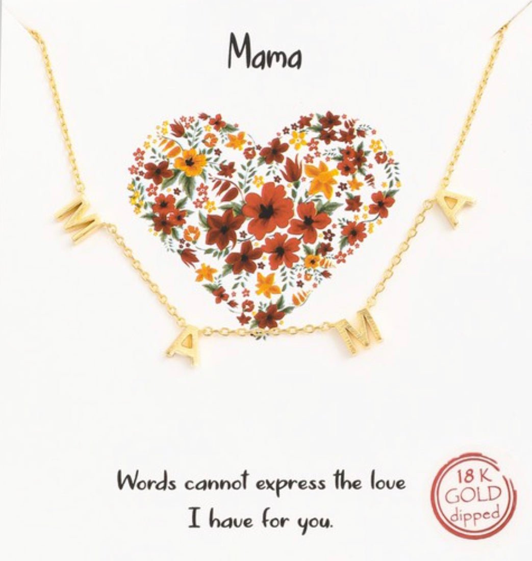 Mama Necklace - The Bump & Company LLC