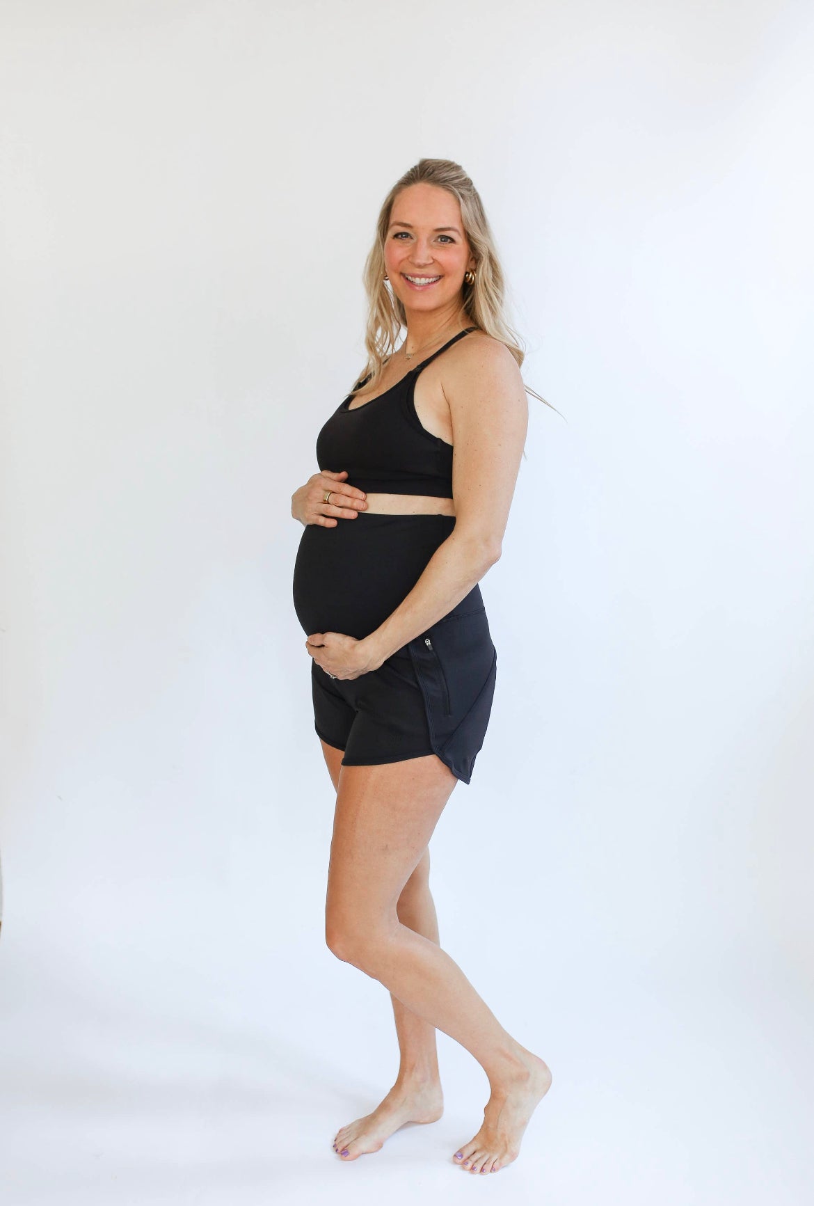 Maternity Athletic Shorts - The Bump & Company LLC