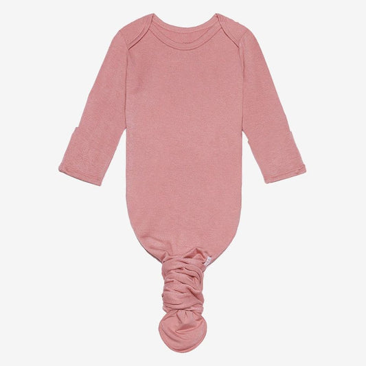 Mauve Knotted Onesie - The Bump & Company LLC