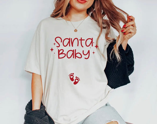 Santa Baby Tee - The Bump & Company LLC
