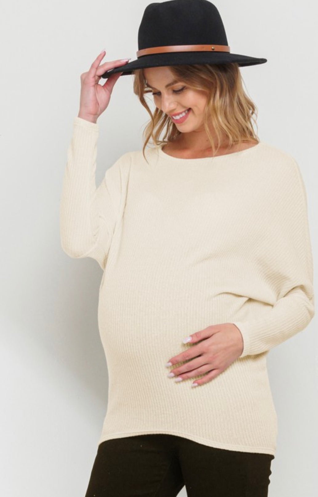 White Sweater Weather Top - The Bump & Company LLC